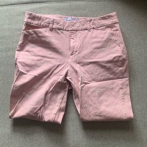 Pink Floral Old Navy Pixie Pants